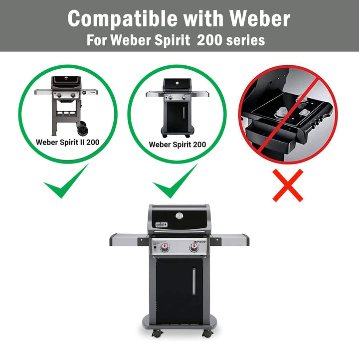 flavorizer bars for weber grill supported for spirit 200 series